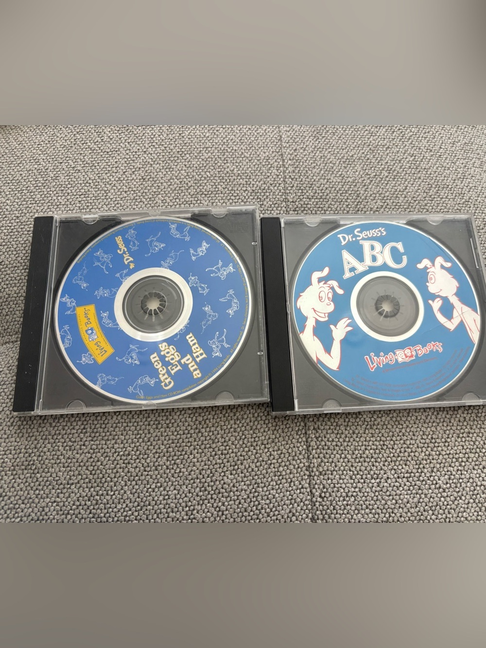 Dr. Seuss Blue ABC & Green Eggs and Ham Audio CDs